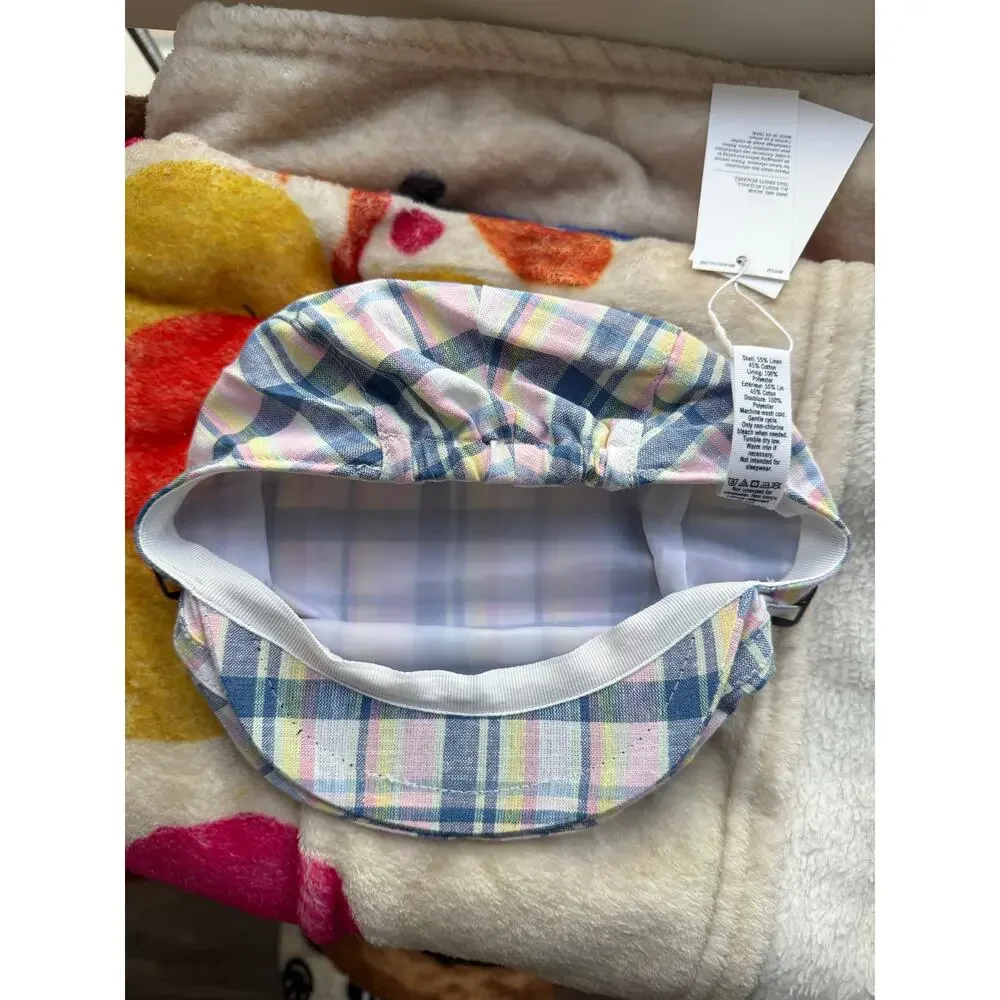 NWT Girls Plaid Newsboy Beret